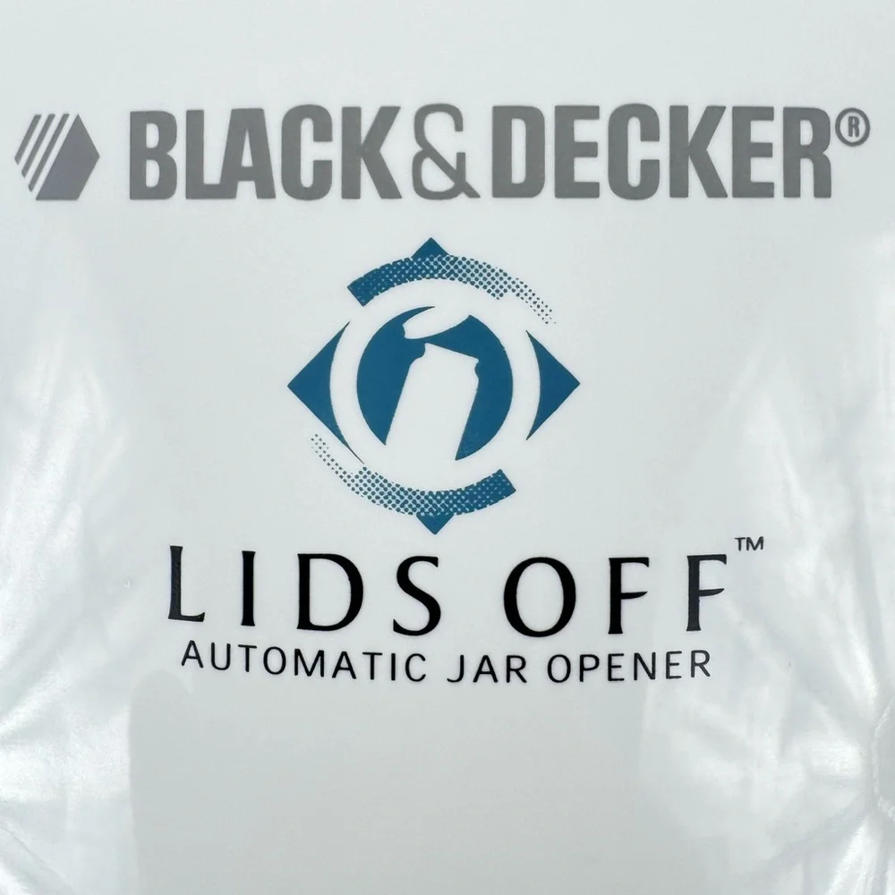 Black & Decker Lids Off Automatic Jar Opener -Tested/Working